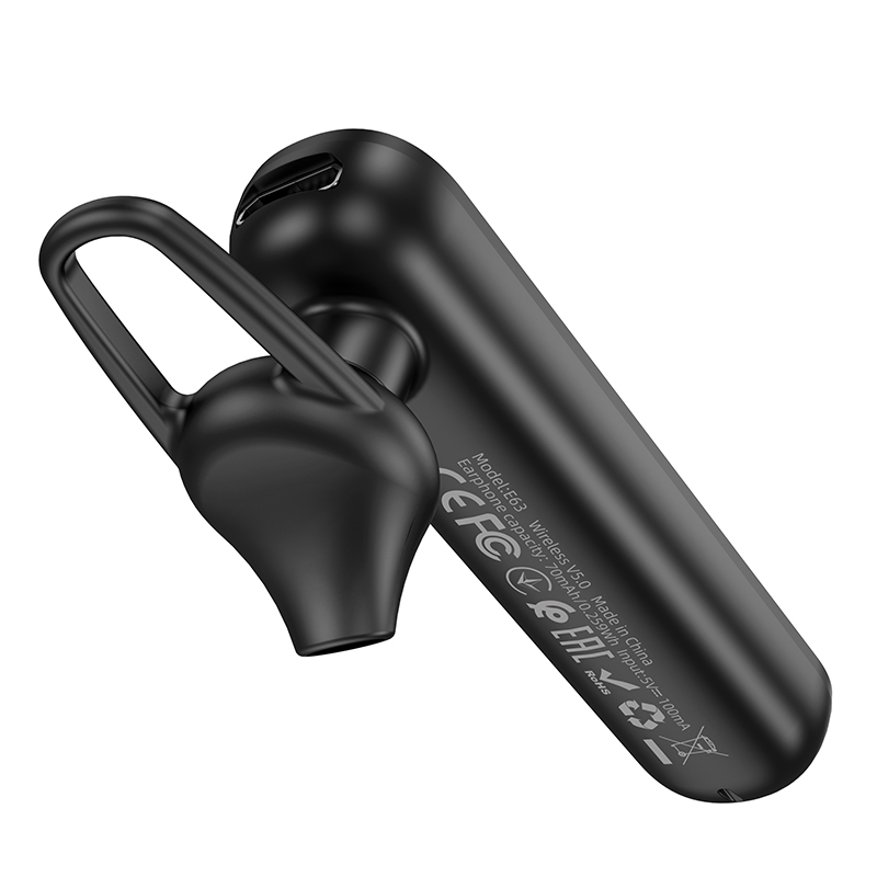 HOCO HF Bluetooth слушалка Diamond business /черен/ - E63