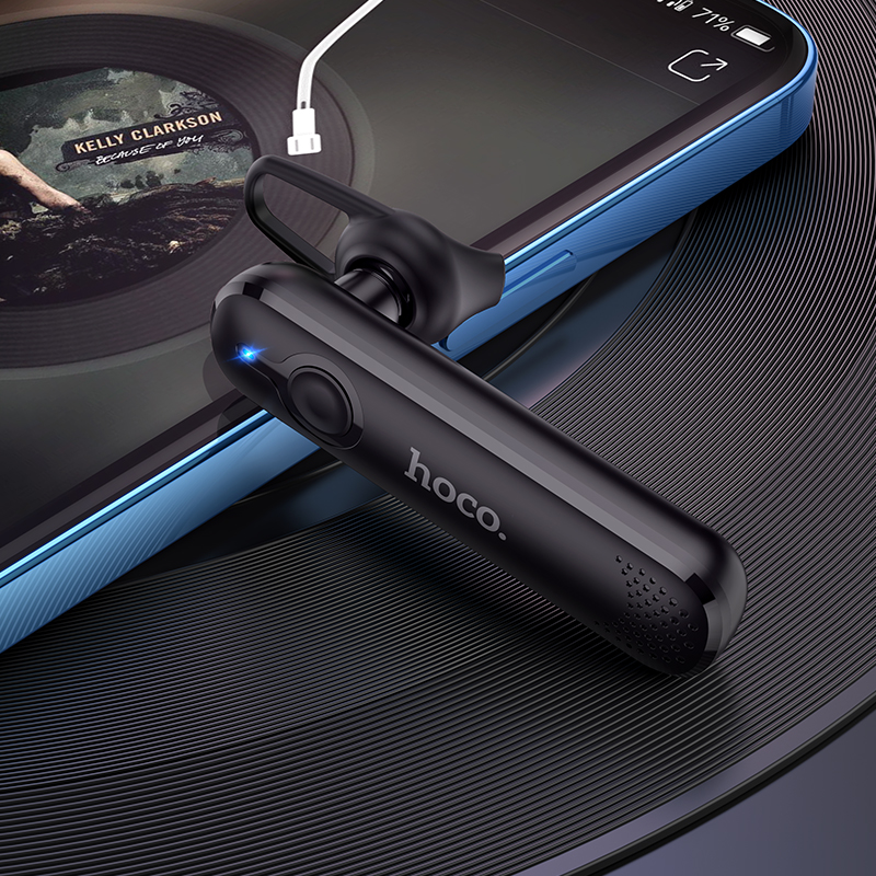 HOCO HF Bluetooth слушалка Diamond business /черен/ - E63