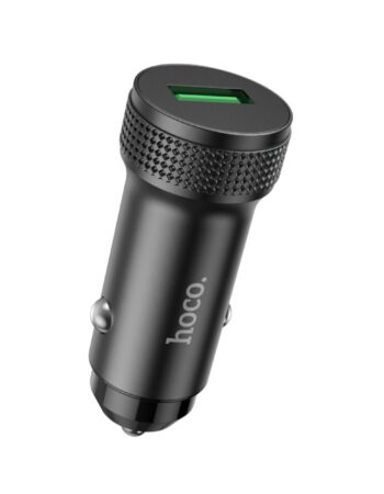 HOCO 12V 18W, USB-A, Level /черен/ - Z49A