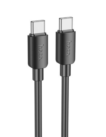 HOCO Кабел Type-C - Type-C, 1м, 60W,  Hyper /черен/ - X96