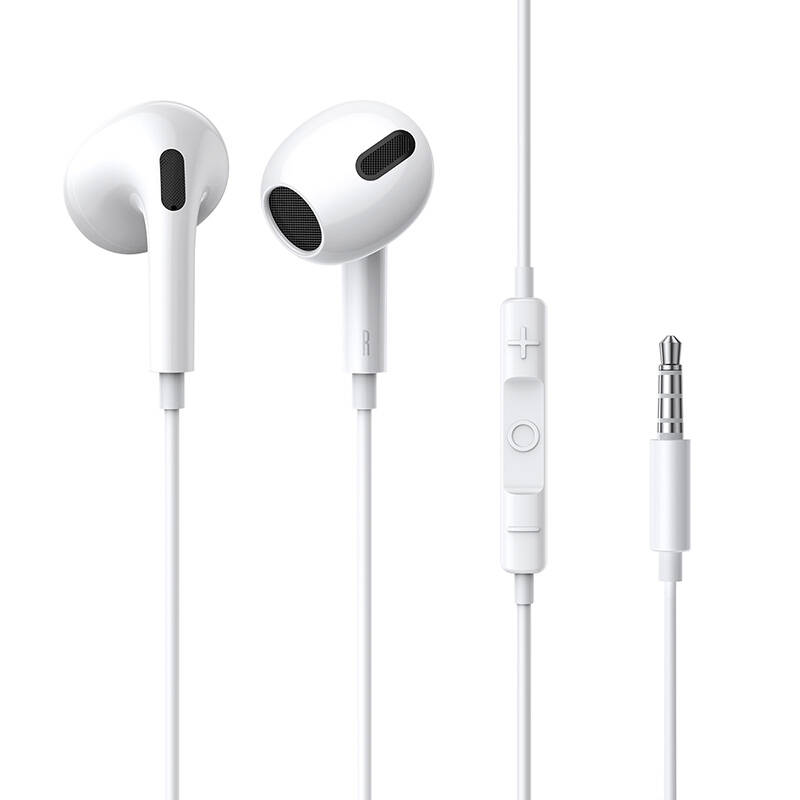 BASEUS HF 3.5mm, Encok H17 /бели/ - NGCR020002