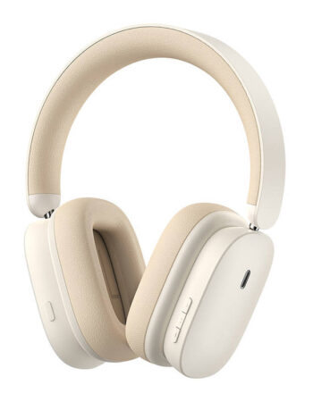 BASEUS HF Bluetooth Overear, Bowie H1 ANC /оризово белио/ - NGTW230002