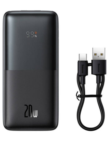 BASEUS Power Bank 10000 mAh 20W, Bipow Pro /черен/ - PPBD040201