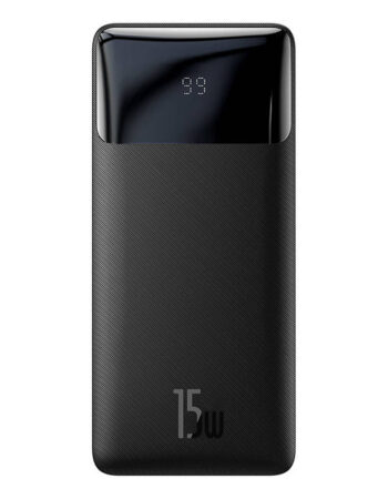 BASEUS Power Bank 10000 mAh 15W, Bipow /черен/ - PPBD050001