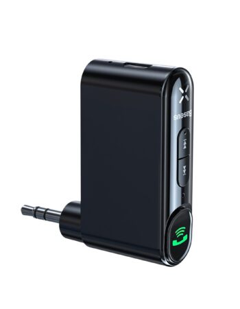 BASEUS AUX - Bluetooth приемник Audio adapter, WXQY010001 /черен/