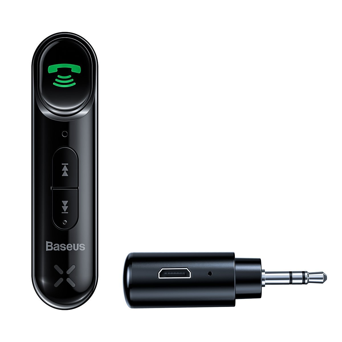 BASEUS AUX - Bluetooth приемник Audio adapter, WXQY010001 /черен/