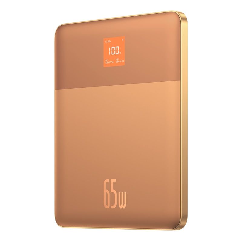 BASEUS Power Bank 12000 mAh, 65W, 2C + кабел C-C, Blade2 /корал/ - P10063801733-00