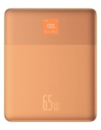 BASEUS Power Bank 12000 mAh, 65W, 2C + кабел C-C, Blade2 /корал/ - P10063801733-00