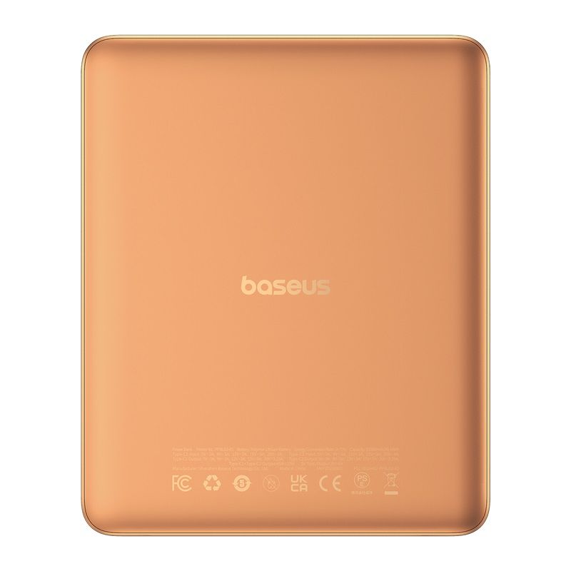 BASEUS Power Bank 12000 mAh, 65W, 2C + кабел C-C, Blade2 /корал/ - P10063801733-00