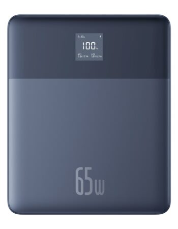 BASEUS Power Bank 12000 mAh, 65W, 2C + кабел C-C, Blade2 /черен/ - P10063801323-00