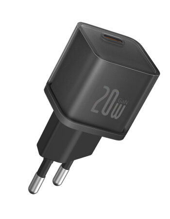 BASEUS 220V 20W, USB-C, GaN5s /черно/ - P10162503113-00