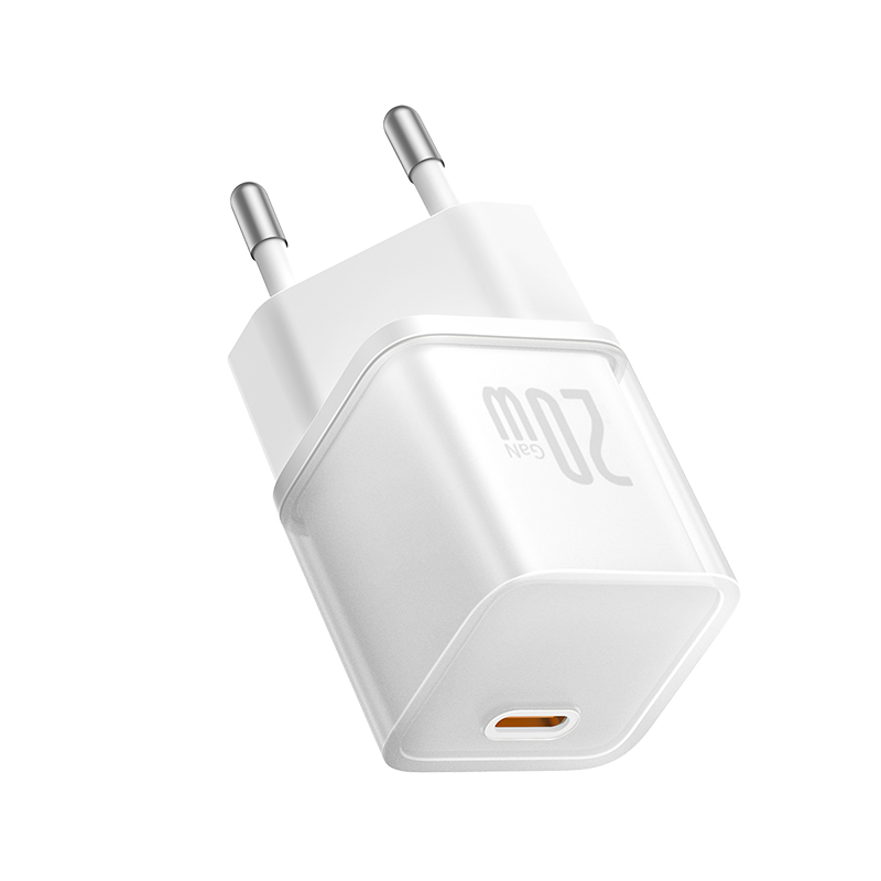 BASEUS 220V 20W, USB-C, GaN5s /бяло/ - P10162503213-00