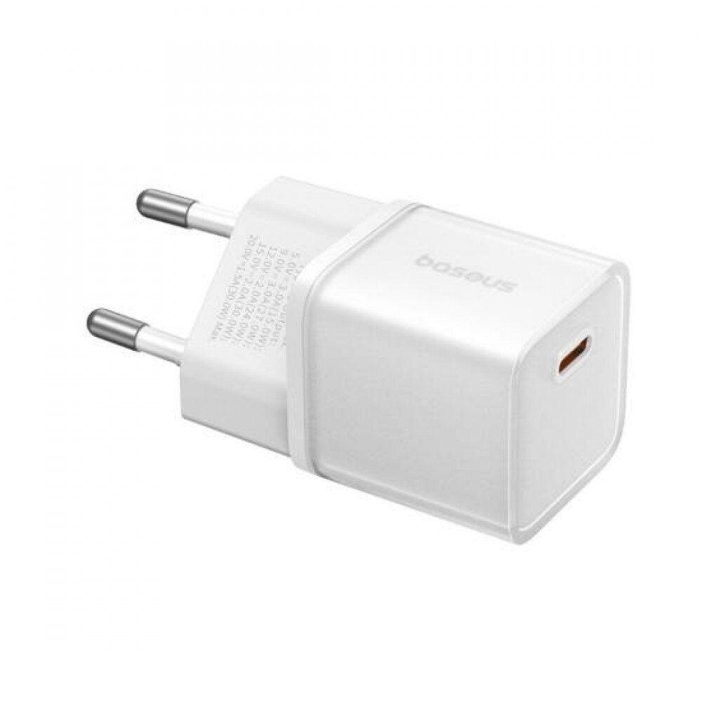 BASEUS 220V 20W, USB-C, GaN5s /бяло/ - P10162503213-00