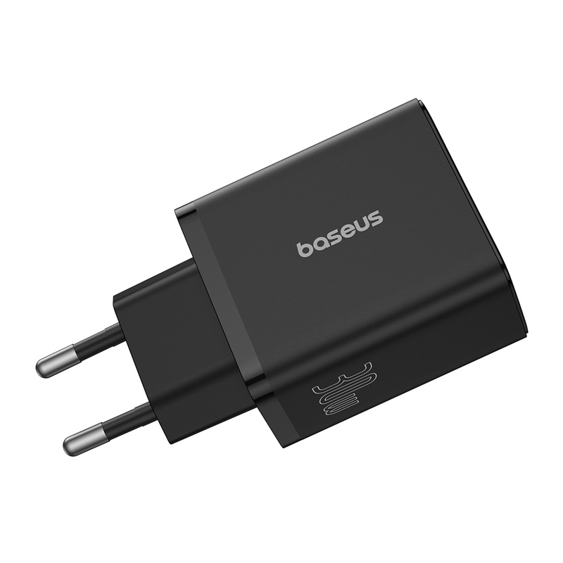 BASEUS 220V 30W, 2xUSB-A + USB-C, Cube GaN5 /черен/ - P10111402113-00