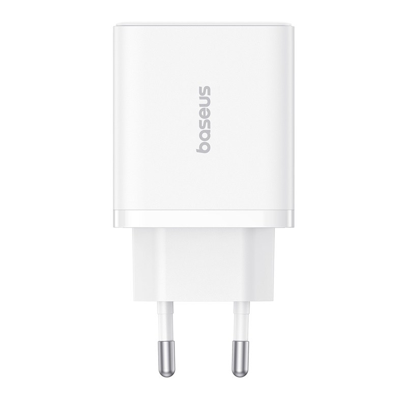 BASEUS 220V 30W, 2x USB-A + USB-C, Cube GaN5 /бял/ - P10111402213-00 - Image 3