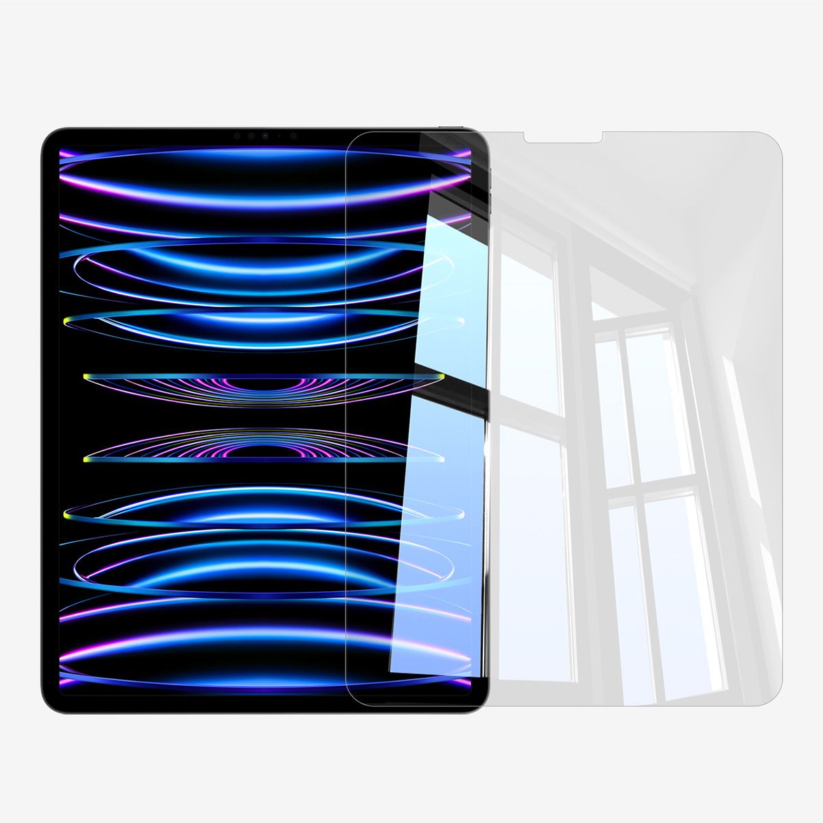 BASEUS Tempered Glass Crystalline Series HD iPad Pro 11inch /2018/20/21/22// iPad Air4/5 10.9inch - P40015000201-02