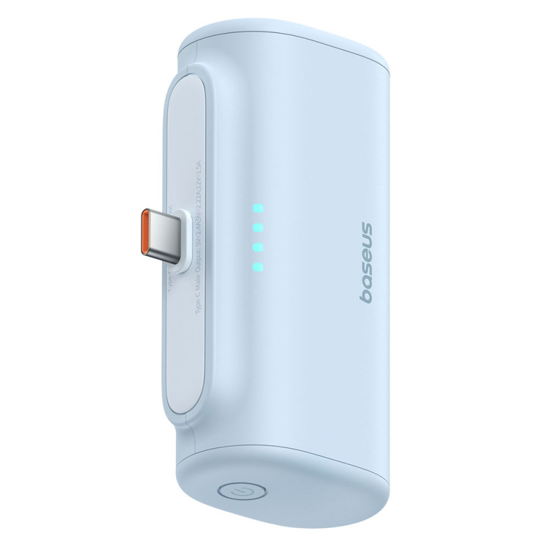 BASEUS Power Bank 5000 mAh 20W USB-C + USB-C /син/ - P10068306313-00