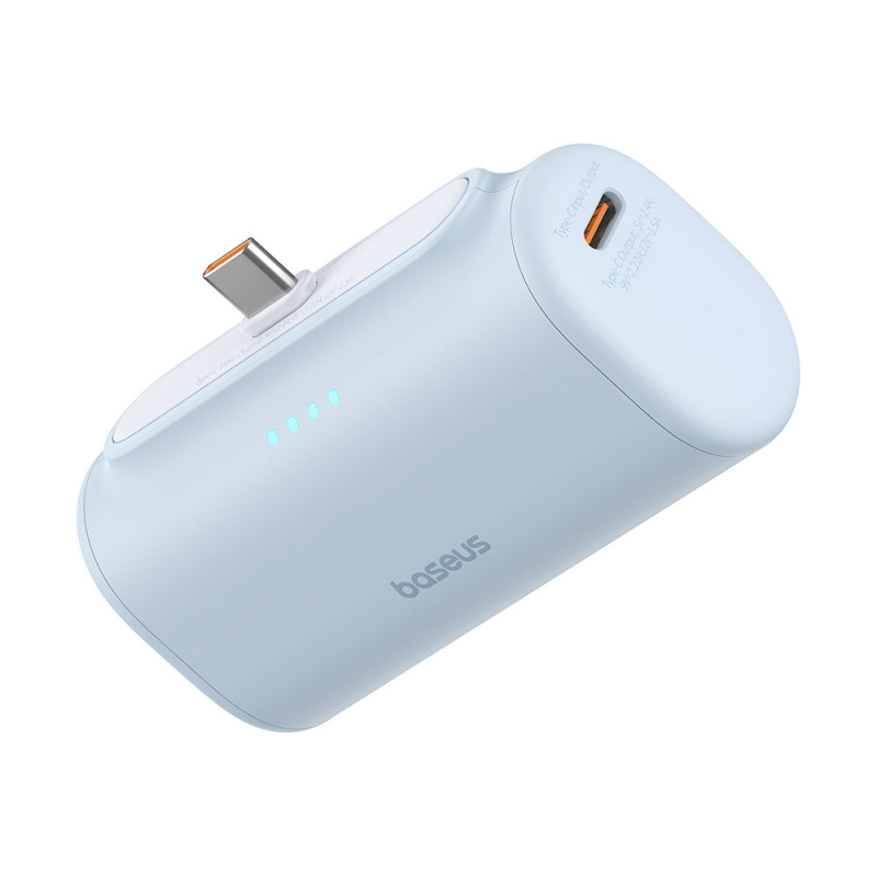BASEUS Power Bank 5000 mAh 20W USB-C + USB-C /син/ - P10068306313-00