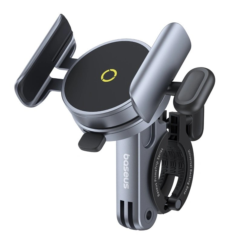 BASEUS холдер за прикрепяне за велосипед/мотор, PrimeTrip Bicycle rotatable /черен/ - C40569000121-00