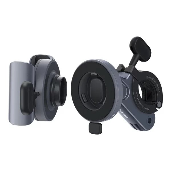 BASEUS холдер за прикрепяне за велосипед/мотор, PrimeTrip Bicycle rotatable /черен/ - C40569000121-00 - Image 4