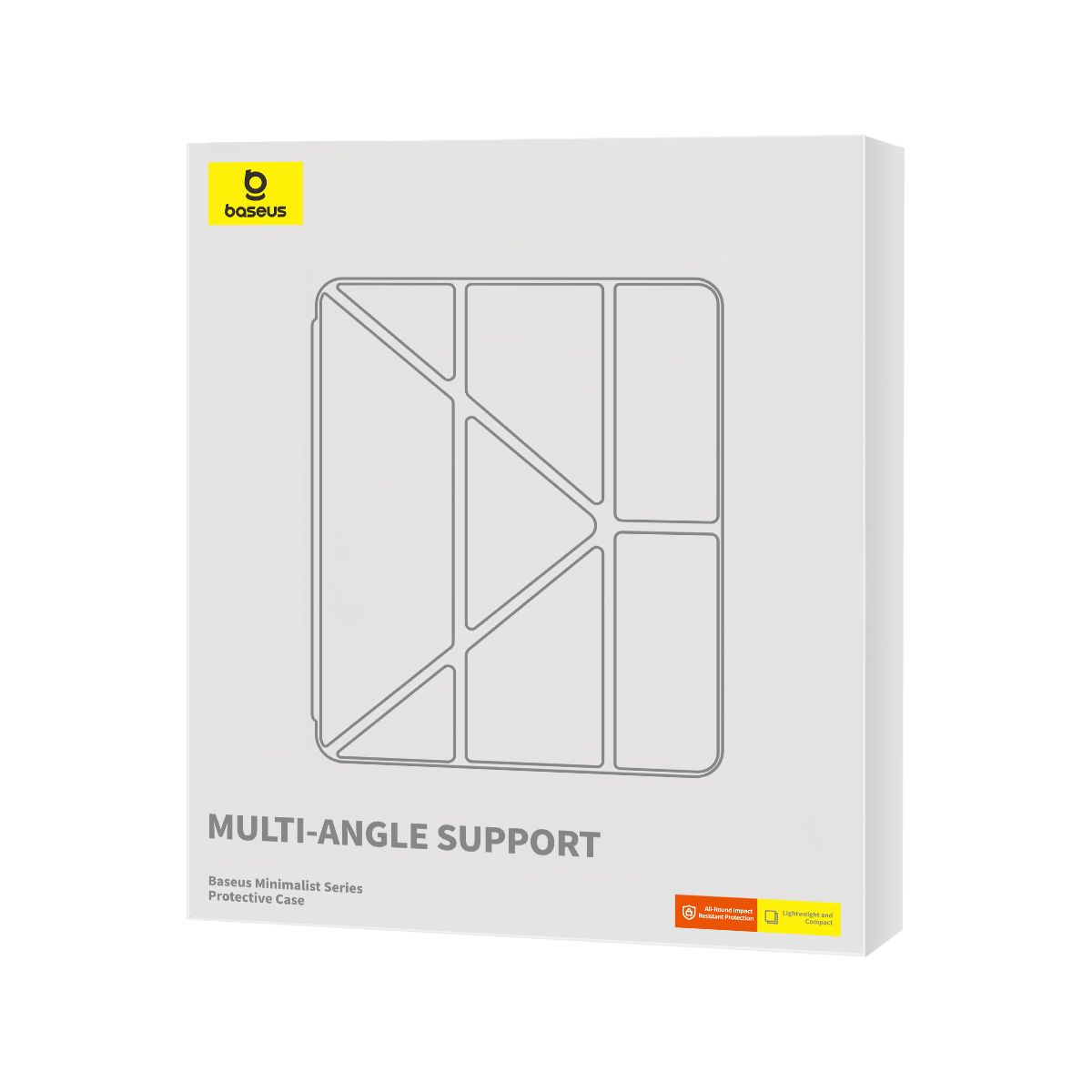 BASEUS Калъф за таблет Magnetic Minimalist iPad Air 13inch /2024/2025/ /бебешко розово/ - P40112502411-07
