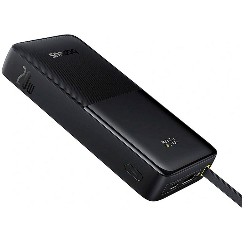 BASEUS Power Bank 10000 mAh 20W + вграден кабел Type-C, Bipow 2 /черен/ - P10077101113-00 - Image 5