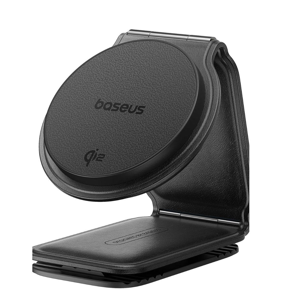 BASEUS Холдер с лепяща основа, Wireless 15W, PrimeTrip C02 Prime Qi2 Foldable magnetic, /черен/ - C40169003111-00