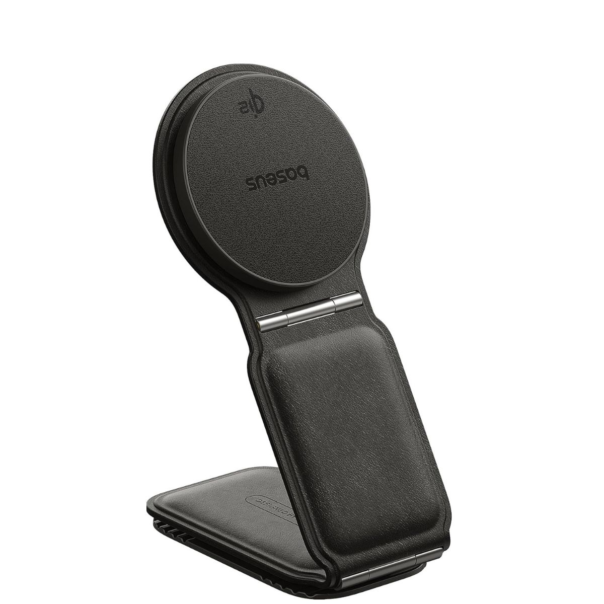 BASEUS Холдер с лепяща основа, Wireless 15W, PrimeTrip C02 Prime Qi2 Foldable magnetic, /черен/ - C40169003111-00 - Image 4