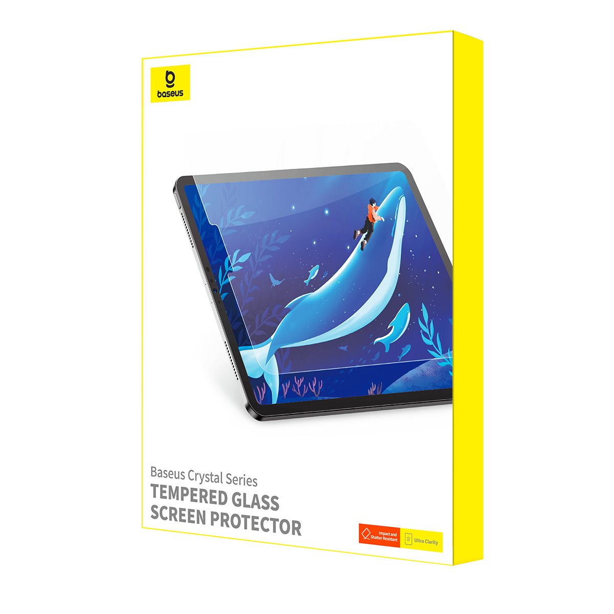 BASEUS Tempered Glass Crystal Blue Light Blocking iPad Pro 11inch /2024/, Easy-fix - P40012000201-00