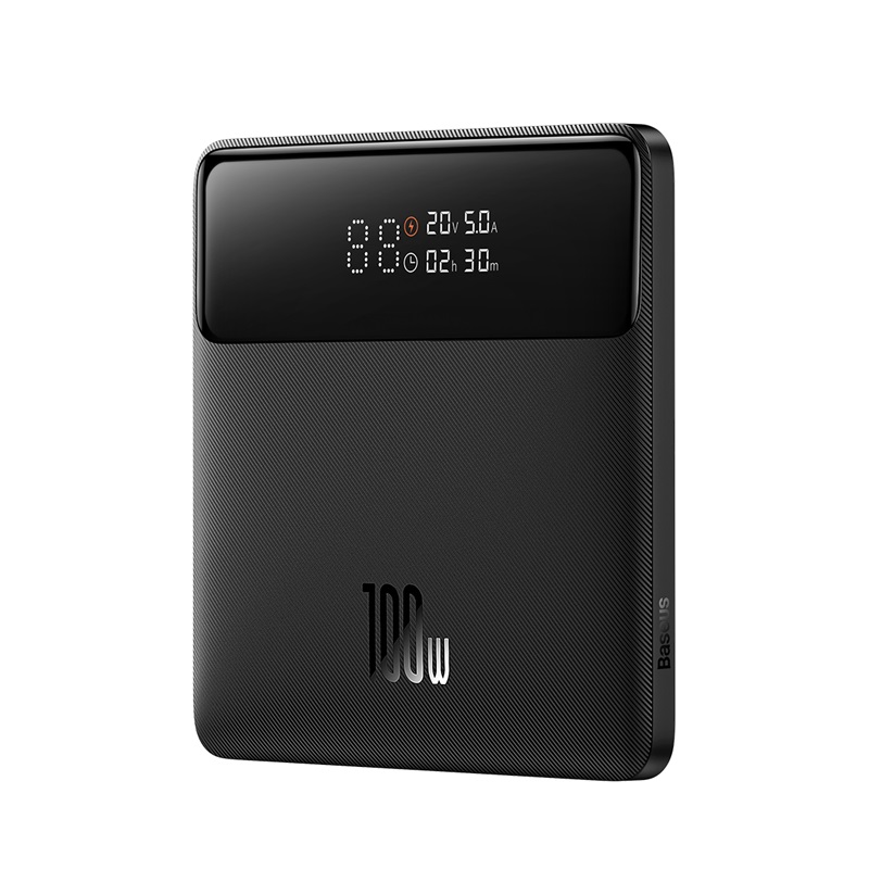 BASEUS Power Bank 20000 mAh 100W, Blade H1 /черен/ - P10021604123-00