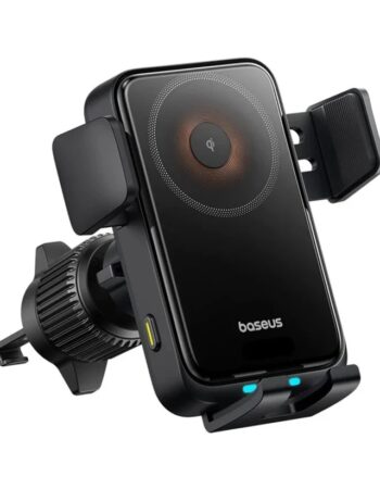 BASEUS Холдер 15W Wireless за прикрепяне, Wisdom Pro Vent /черен/ - C40381501123-00