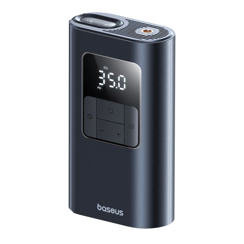 BASEUS Компресор PrimeTrip VA1 2-in-1 Pump, 6000mAh, с фенерче /черен/ - C11169001121-00