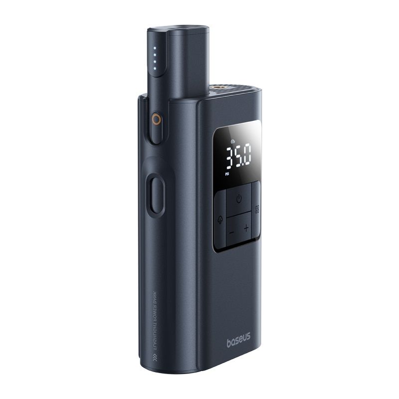 BASEUS Компресор PrimeTrip VA1 2-in-1 Pump, 6000mAh, с фенерче /черен/ - C11169001121-00