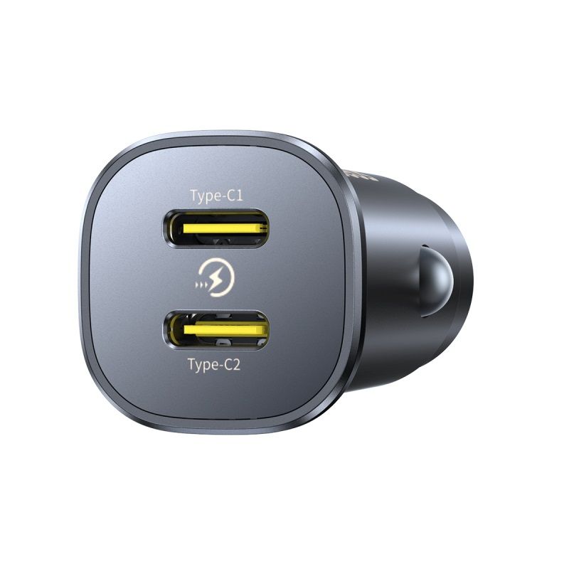 BASEUS 12V 30W, 2xUSB-C, GoTrip DP1 /черен/ - C00072300123-01 - Image 6