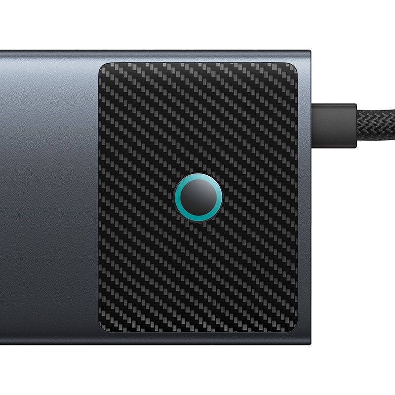 BASEUS Хъб 10-в-1 от Type-C към 3xUSB3.0+2xHDMI 4K+USB-C(PD)100W+USB-C(data)+TF/microSD+RJ45 /сив/ - B00061800123-01