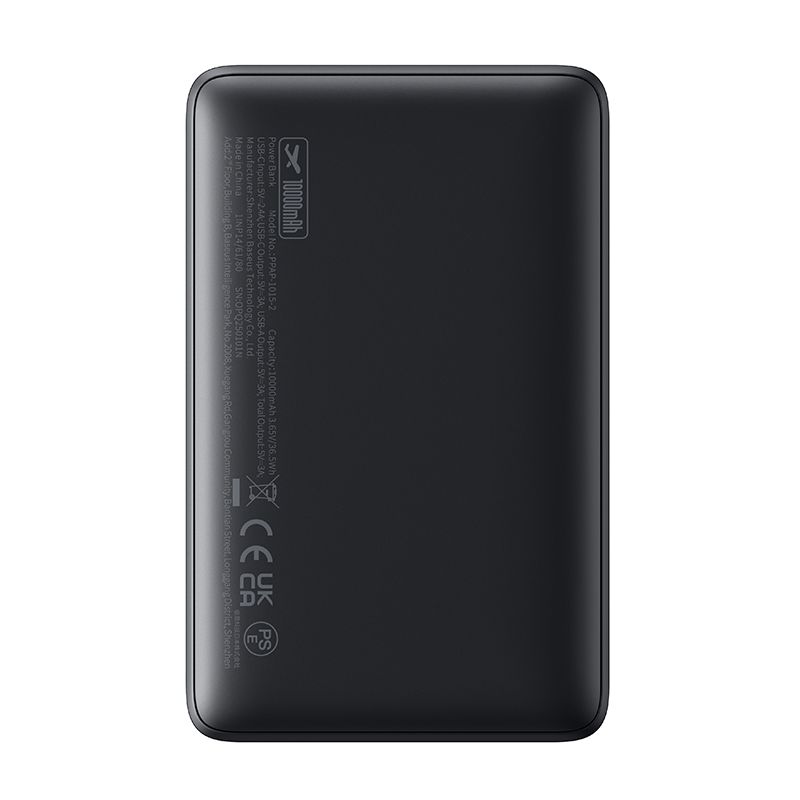 BASEUS Power Bank 10000 mAh 15W, EnerFill FP11 /черен/ - P1008210C123-00 - Image 6
