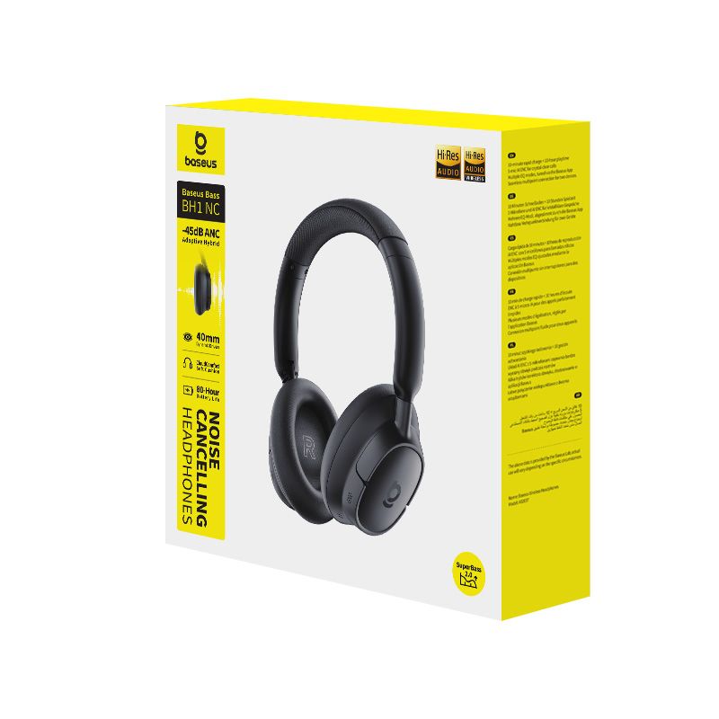 BASEUS HF Bluetooth Bass BH1 NC ANC /черен/ - A0203703