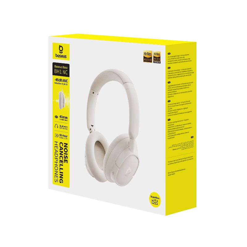 BASEUS HF Bluetooth Bass BH1 NC ANC /бял/ - A0203702