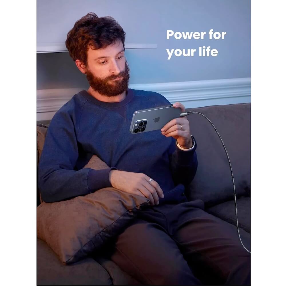 UGREEN Кабел Type-C - Type-C, 1м, 60W, черен - US567 / 15373