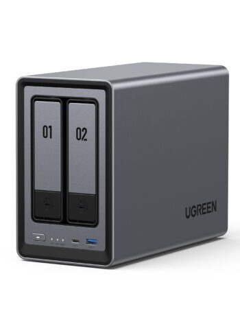 UGREEN Network Attached Storage (NAS) DXP2800, 2-Bay intel N100 Diskless