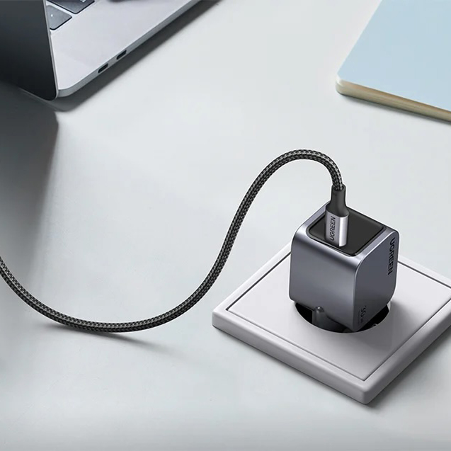 UGREEN 220V 30W, USB-C, Nexode Pro GaN, графит - X703 / 35006
