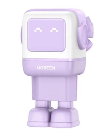 UGREEN 220V 65W, 1A + 2C, Nexode UNO Robot GaN /лилав/ - CD361 / 35291