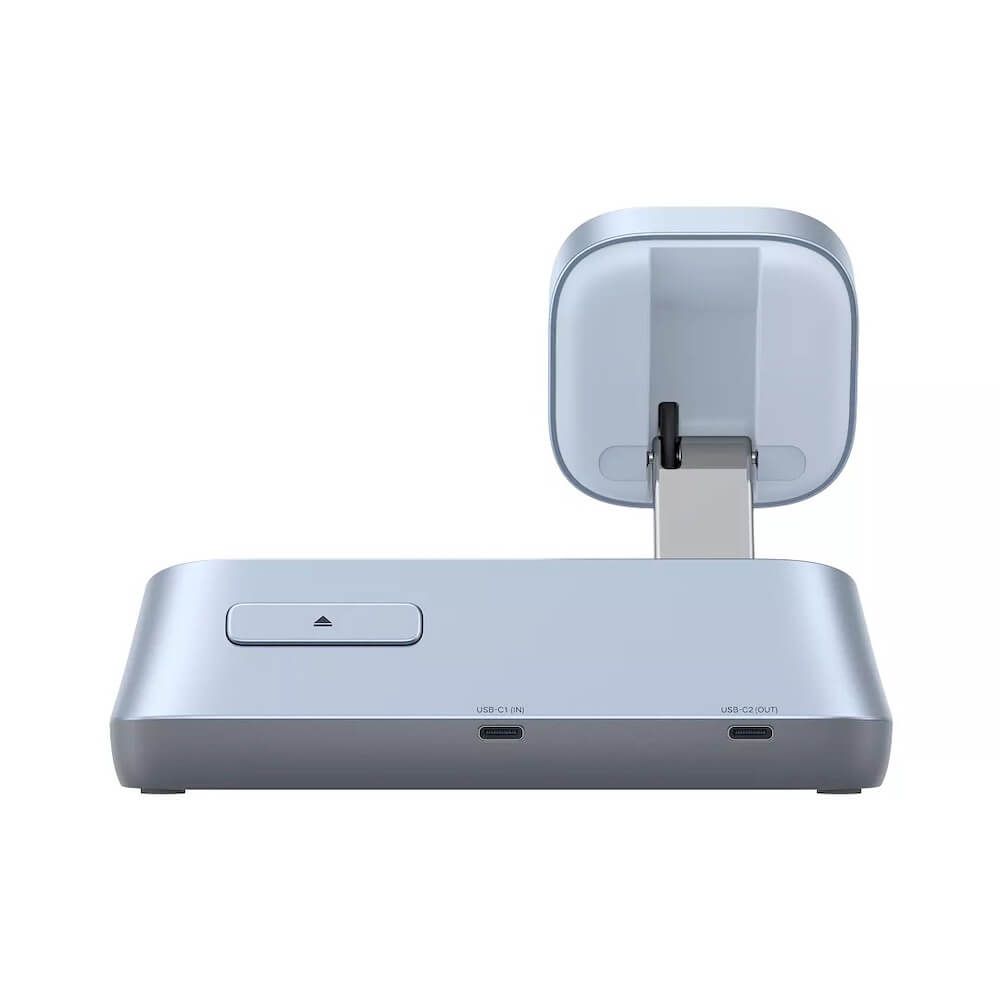 UGREEN Холдер + 3-в-1 Зарядна станция Wireless Magnetic Qi2 /сив/ - W711 / 55677