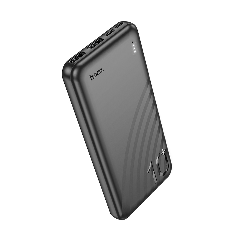 HOCO Power Bank 10000 mAh, Element /черен/ - J123