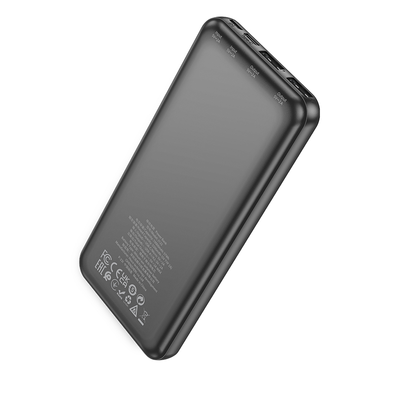 HOCO Power Bank 10000 mAh, Element /черен/ - J123