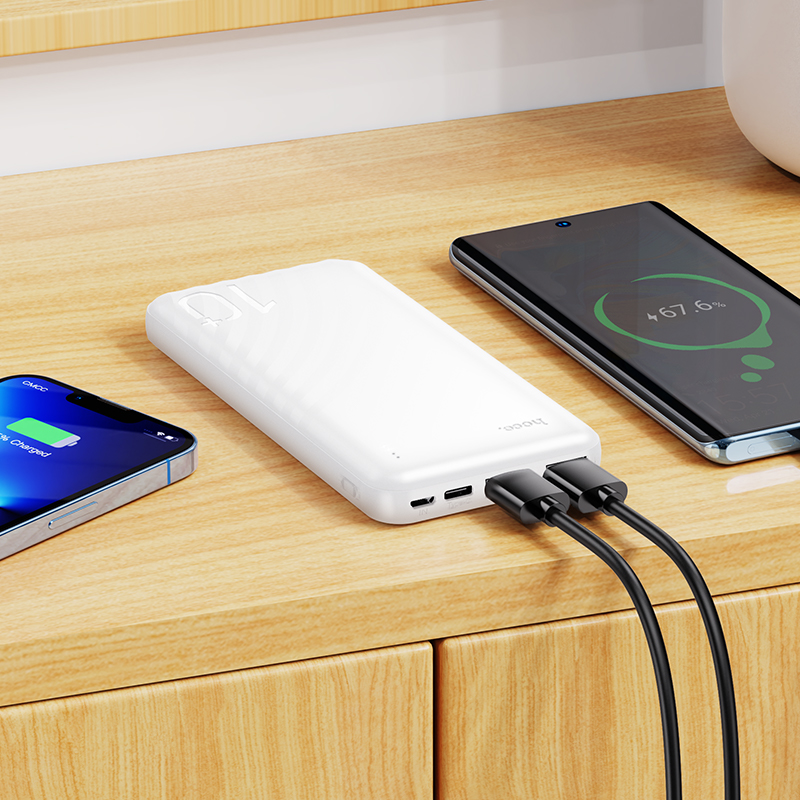 HOCO Power Bank 10000 mAh, Element /черен/ - J123