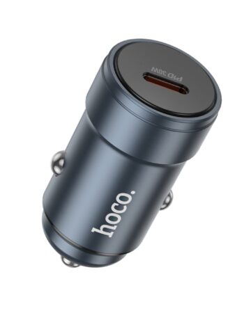 HOCO 12V 30W, USB-C, Glorious /сив/ - Z57