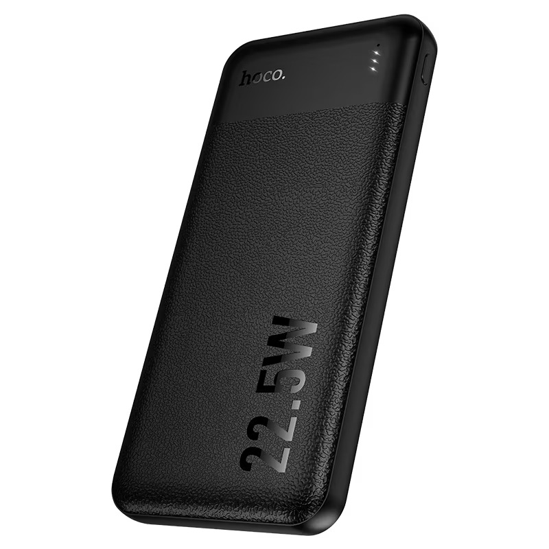 HOCO Power Bank 10000 mAh 22.5W, Essence /черен/ - J159