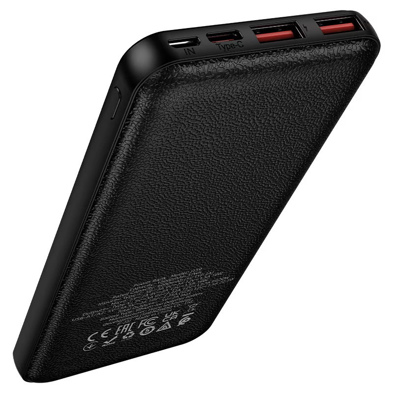 HOCO Power Bank 10000 mAh 22.5W, Essence /черен/ - J159 - Image 4