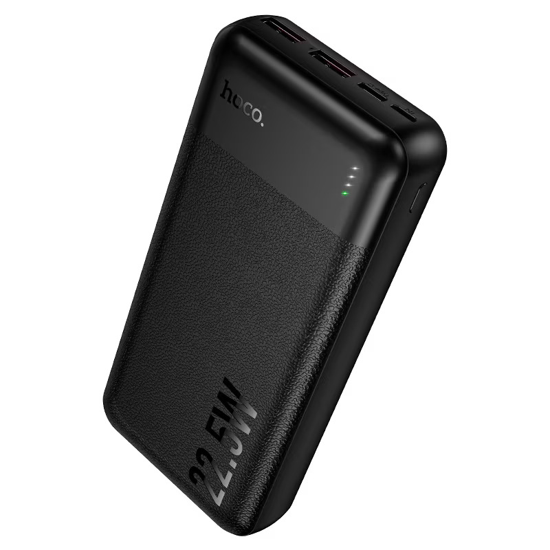 HOCO Power Bank 20000 mAh 22.5W, Essence /черен/ - J159A